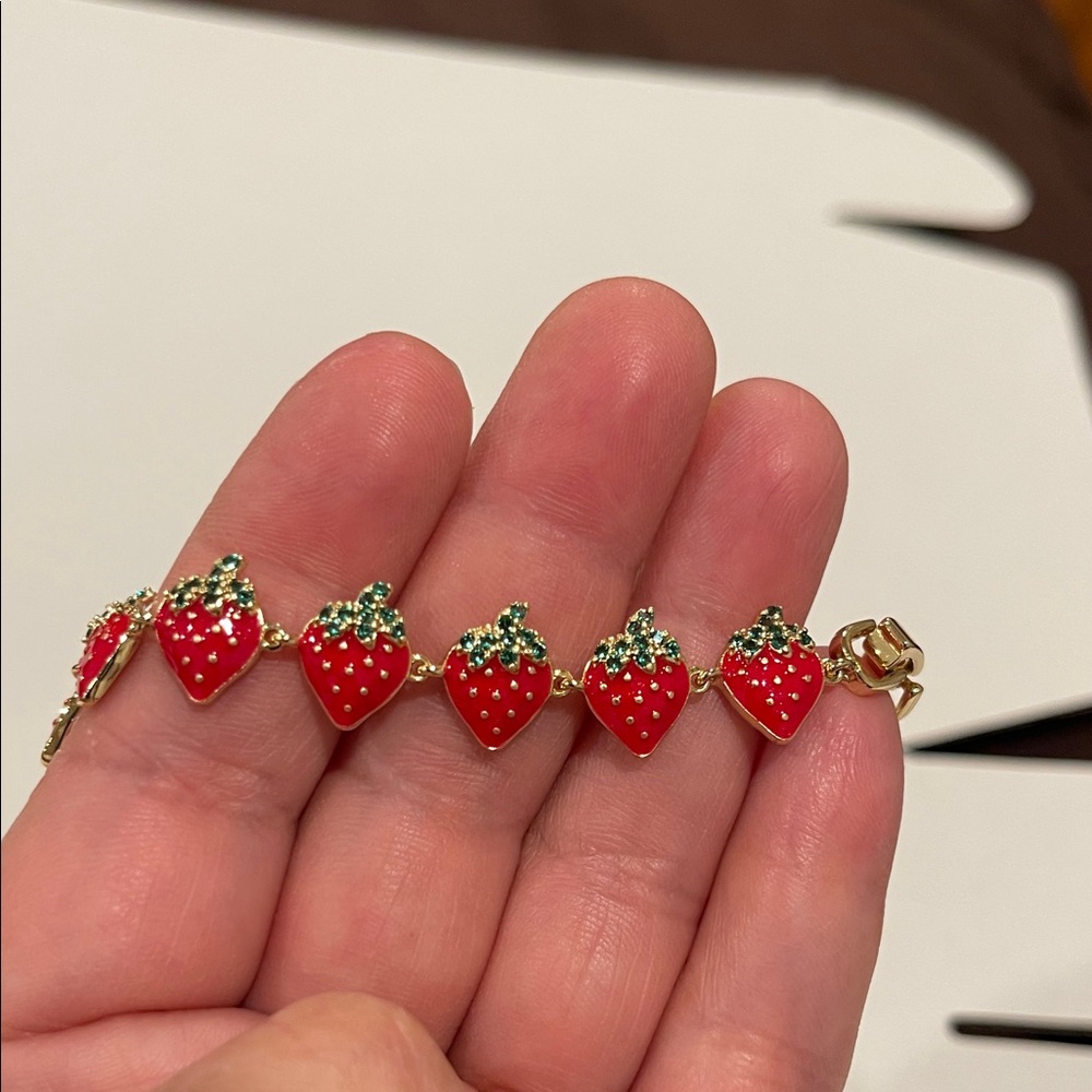 Strawberry Charm Bracelet - Picture 5 of 6
